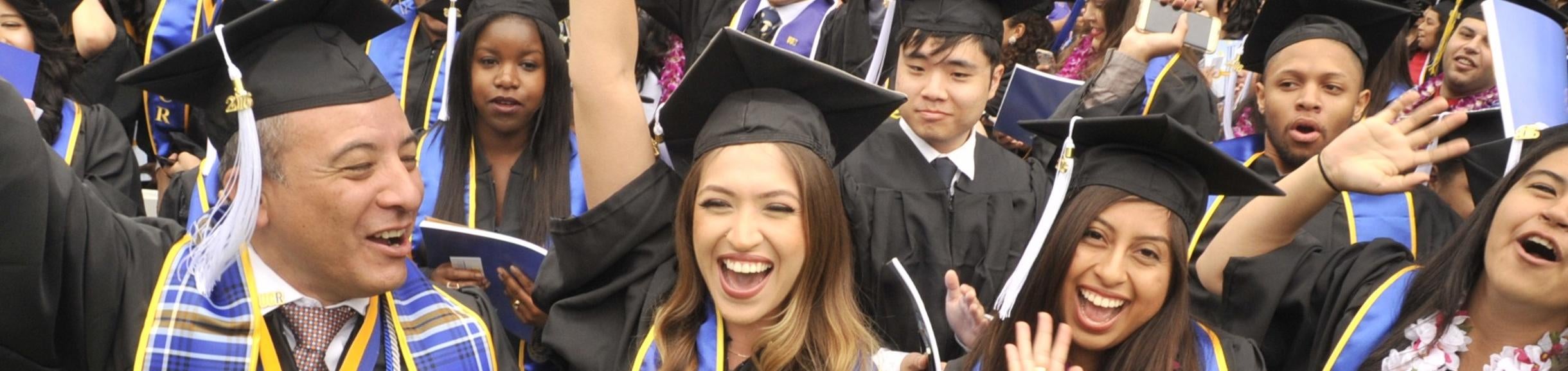 UCR Students at Graduation