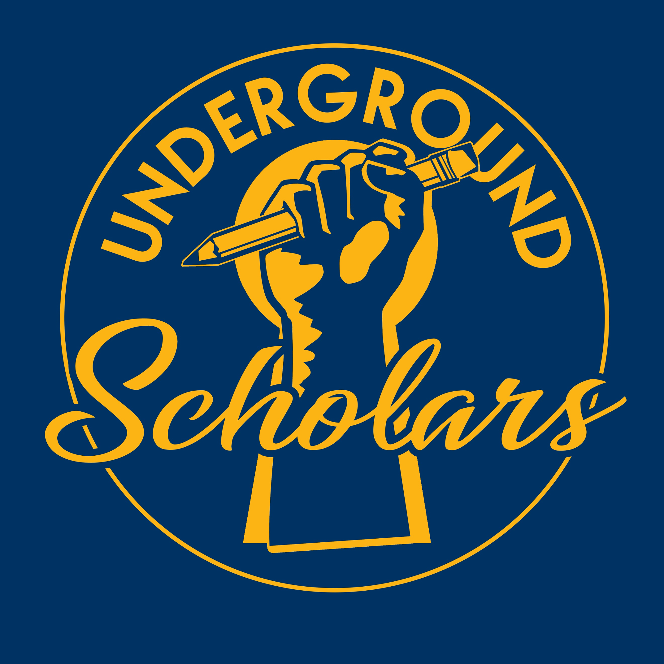 UCR UCI Logo - fit w/ pencil and underground scholars text